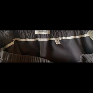 Aritzia Wilfred dress pants chine steel blue/ gray